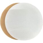 50 Piezas Redondo Liso Corrugado Sencillo